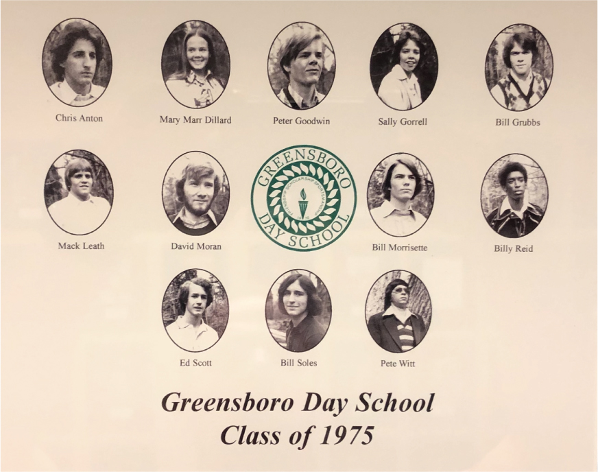 Greensboro Day School First Graduating Class