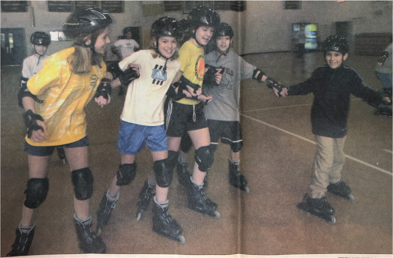First to Teach Rollerblading